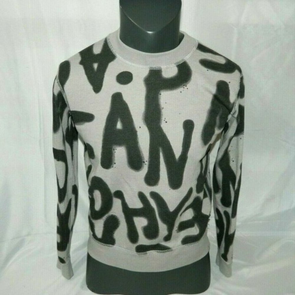 Cheap Monday Graffiti Sweatshirt  Womens Small